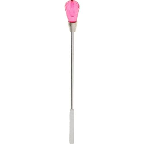 Crystal Pigment Stirring Rod Spoon, Makeup Eyebrows Microblading Tattoo Ink Mixer Stainless Steel Mixing Stick