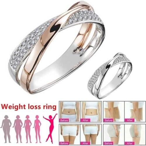 Stainless Steel Magnetic Rings Magnetic Weight Loss Ring Slimming Tools Fitness Reduce Weight Ring Health Ring