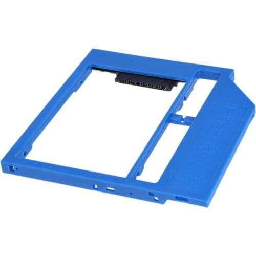 Laptop SATA3 2nd HDD Caddy Universal 9mm CD DVD Optical Bay Hard Drive Adapter To 2.5inch SATA SSD HDD Case Bracket Holder
