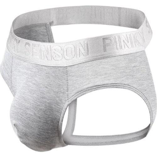 PINKY SENSON Brand Men Clothes New Fashion G String Sexy Jockstrap Hombre Tanga Mens Underwear Male Thong PS17