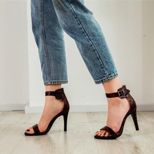 Snake Print Salsa Jazz Outdoor Indoor Latin Dance Shoes for Dancing Women Teachers 10cm Latin Salsa Ballroom Party Dance Shoes