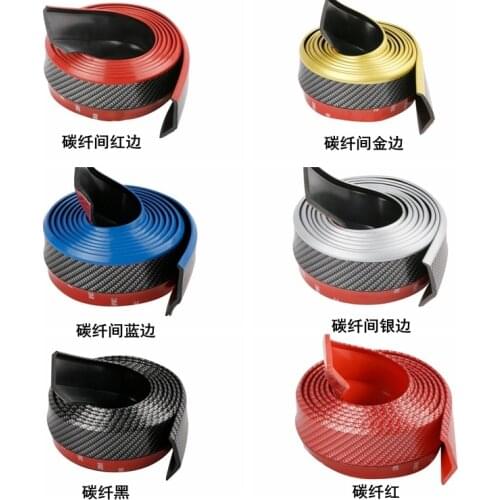 Fit For Zhishang Xt Escape Yuexiang V3v5v7 Universal Lip Surround Pu Anti-collision Strip Front Shovel Refitting Body Side Skirt