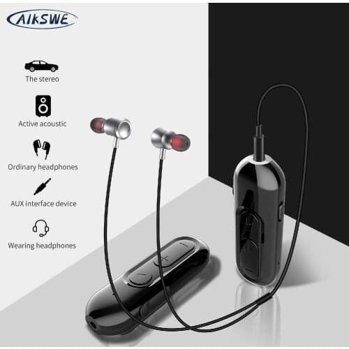 Bluetooth 5.0 Receiver Separate design 3.5mm Jack Earphone Wireless Bluetooth Adapter Aux Audio Music Transmitter For Driving