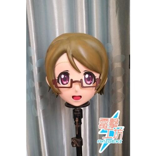 RAIGEKI MAKS 135) Silica Helloween Cosplay Mask Crossdressing BJD DOLL Kigurumi Anime LoveLive! Hanayo Koizumi Cosplay Mask