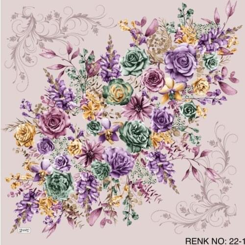 REYYAN SILK OYALIK WRITING (NEW QUALITY)-14673 - RENK-22