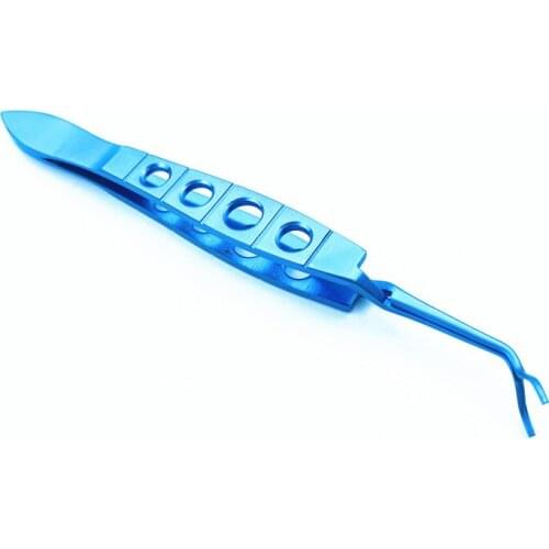 Titanium landers vitrectomy lens forceps ophthalmic surgical instrument