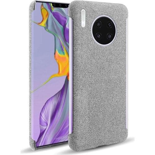 Cloth Cases For Huawei Mate 30 Pro Case Slim Retro Cloth Hard Phone Cover for Huawei Mate30 Mate 30 Pro 30pro 5G Coque Capa
