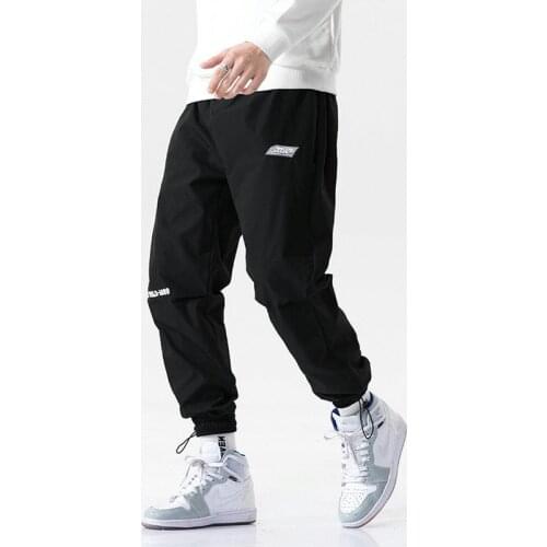 Streetwear harem casual pants men spring man jogging pants harajuku mens cargo pants ankle-length sweatpants womens pants
