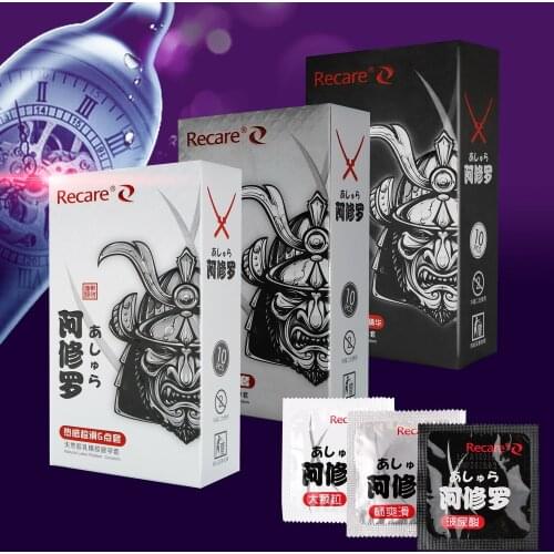 VATINE 10Pcs/set Delay Ejaculation Sensation Penis Cock Sleeve Sex Toys For Men Super Toughness Lubricated Condoms Natural Latex