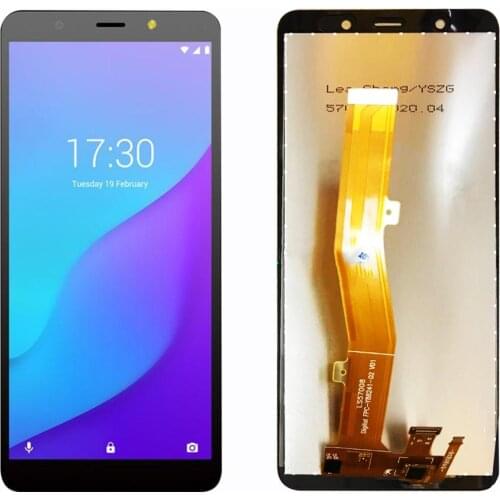 High Quality ORIGINAL Lcd 5.7" For Tecno Pop 3 BB2 LCD Display Screen Touch Sensor Digitizer Black Color Tape&Tool