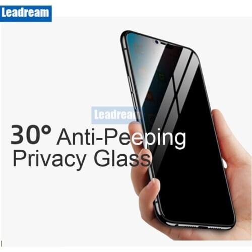1500Pcs Anti-peeping Tempered Glass For iPhone 6 6S 7 8 Plus for iPhone X XS MAX XR Privacy Screen Protector Glass