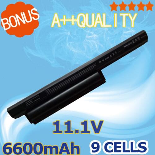 11.1V 6600mAh Laptop Battery for SONY BPS26 for VAIO SVE141 SVE14A SVE15127CV VPC-CA VPC-CB VGP-BPS26 VGP-BPS26A SVE17
