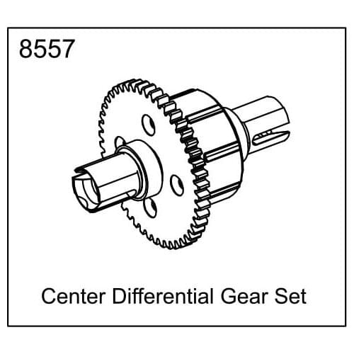 ZD racing EX07 accessories super sports car 1/7 original accessories 8557 central differential