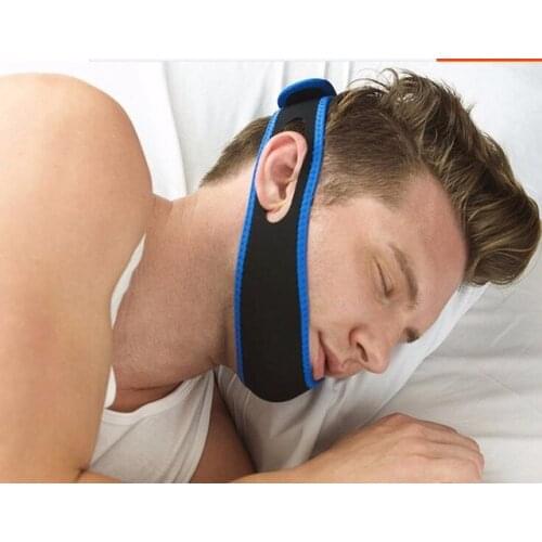 Stop snoring snore stopper snoring chin strap dislocated jaw snoring resistance band free shipping