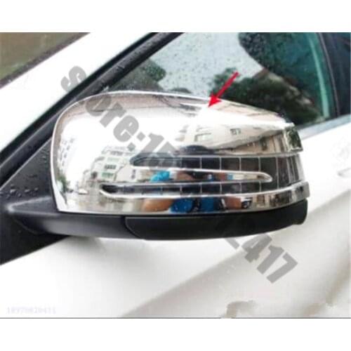 For Mercedes Benz GLK / gla / a b c e -Class Car styling ABS Chrome Rearview mirror cover Trim/Rearview mirror Decoration