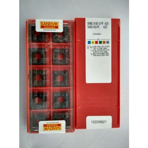 10PCS CARBIDE INSERT SNMG190612 PR4225