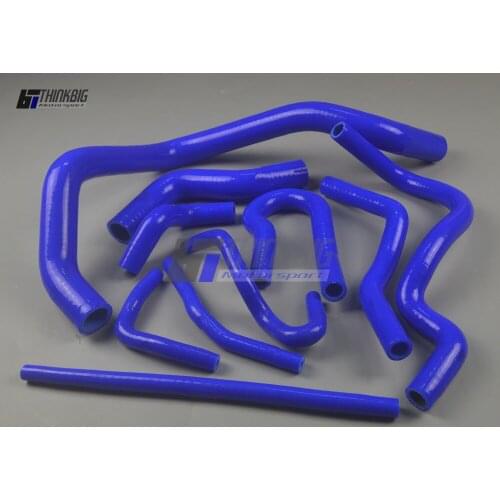 Silicone Radiator Hose Kit For 96-00 Honda Civic EK3/EK1/EJ8/EH6