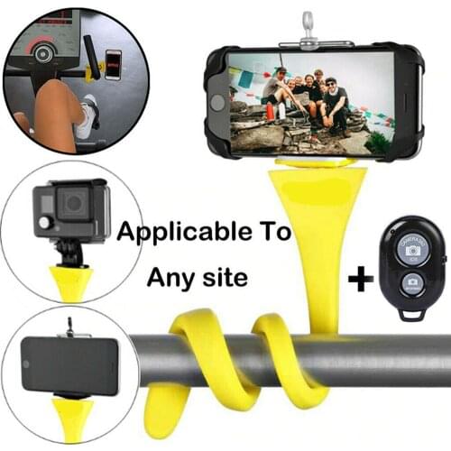Monkey Stick Pod - Flexible Camera Tripod Mount and Selfie Stick for Gopro SJCAM Xiao Yi Mi Action Camera and Smartphone