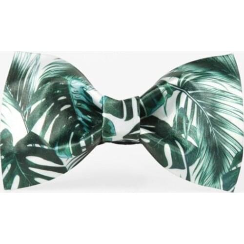 2020 New Arrivals Mens Shirt Suit Bow Tie High Quality Fashion Art Style Bowtie Great for Party Wedding Tie For Men Green