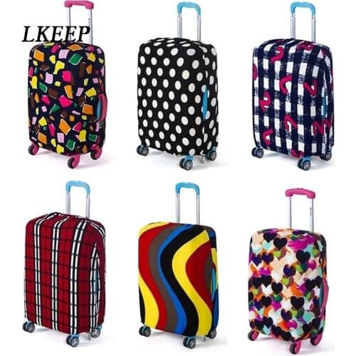Travel Luggage Suitcase Protective Cover Trolley Case Travel Luggage Dust Cover Travel Accessories Packing Organizer Multi Color