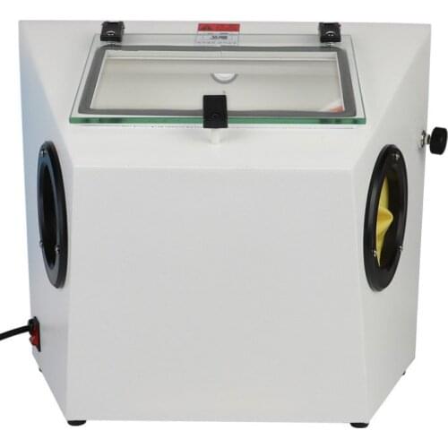 Free Shipping 220V Universal Sandblaster Abrasive Sandblast Cabinet Machine Sand blast Sandblasting Machine