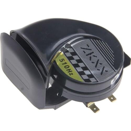 Universal Waterproof Loud Snail Air Horn Siren 130dB For 12V Motorcycle