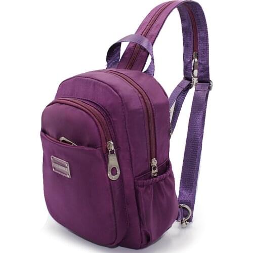 Women Backpack Nylon Backpack Small Chest Pack Female School Shoulder Bags ladies Teenage Girls Mochila Feminina Laptop Bagpacks