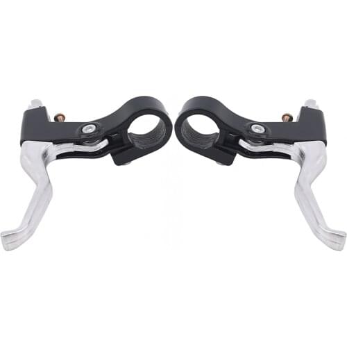 1Pair Bicycle Brake Lever Mountain Bike Handle Parts V Brake Road Bike Accessories Components Aluminum Alloy Left And Right