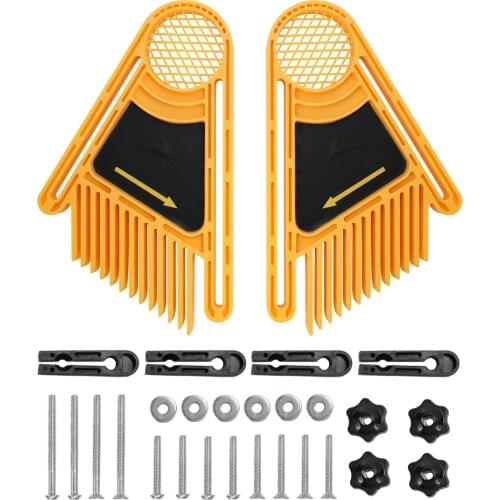 2pcs Reverse Engraving Machine Feather Boards with Parts and Accessories for Electric Circular Saw Bench Saws and Band Saws