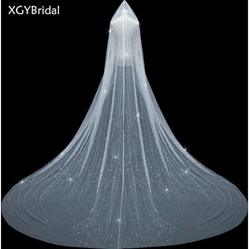 2021 Wedding Veils White Ivory Korea Style Polyester Travel Shot With Comb Two Layers For Marriage Bridal Accessories