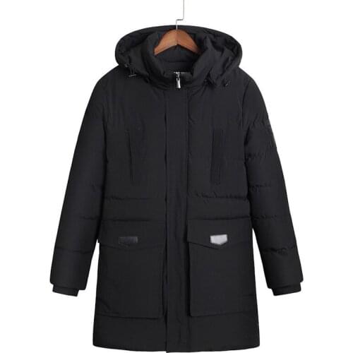 8XL 10XL Men Winter Jacket High Quality Cold Winter Coat Mens New Fashion Parka Casual Hooded Long Cotton Padded Thick Outwear