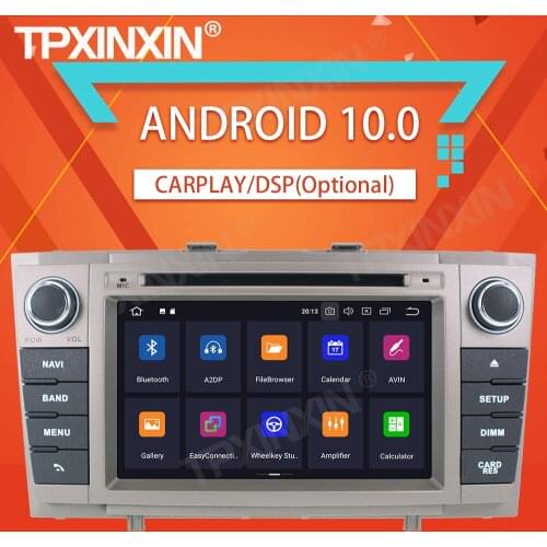 4+64G For Toyota Avensis T27 2009 2010 2011 2012 2013 2014 2015 Android Car Tape Recorder Multimedia Player GPS Navigation