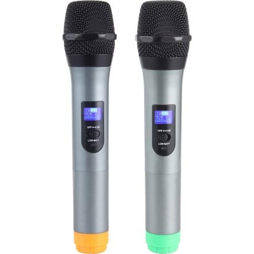 Wireless Handheld Microphone S-10 Clear Sound Fine Performance Microphones for Class and Home Singing
