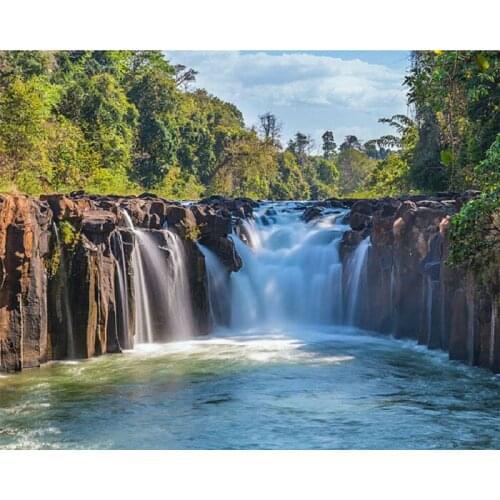 C07590 11CT/14CT/18CT/25CT/28CT oil scenery patterns Counted Cross Stitch DIY Cross Stitch Kits Embroidery Needlework Sets