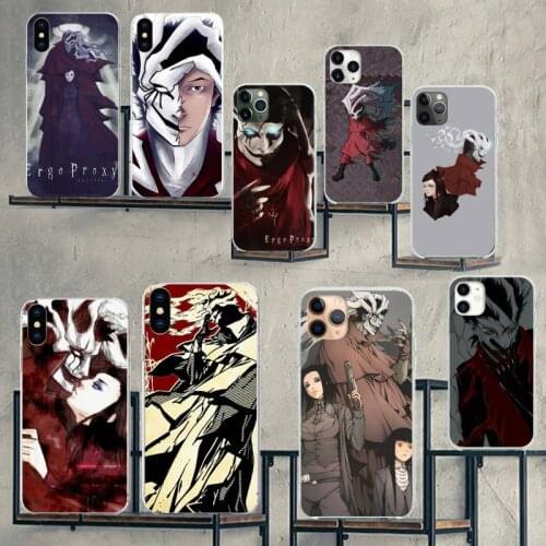 Ergo Proxy Phone Case For iphone 12 5 5s 5c se 6 6s 7 8 plus x xs xr 11 pro max mini