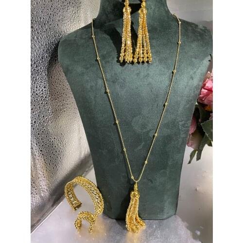 Jankelly African 4pcs Bridal Zirconia Jewelry Sets For Women Party, Luxury Dubai Nigeria CZ Crystal Wedding Jewelry Sets