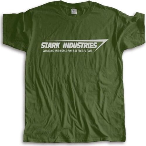 New fashion t-shirt men crew neck tees Stark Industries Mens T Shirt (S-3XL) men cotton tshirt summer tops fashion unisex tees
