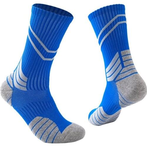 New mens striped trendy socks Basketball Running Compression Sock Stockings Man Women Sports Sock for Marathon Cycling Football