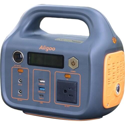 Factory 110V 220V wholesales solar generator 300W 500W pure sine wave output portable power station for outdoor camping