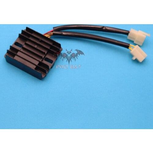 12V 6 wires 11 Pole DC Voltage Regulator Rectifier For GY6 50cc 125cc 150cc 200cc 250cc Scooter ATV Quad Go-Kart PRO BAT New