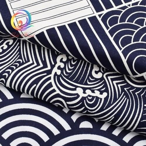 Haisen,Japanese Series Print Twill Cotton Fabric,DIY Quilting Sewing For Baby&Child Sheet,Quilt,Table cloth Material Half Meter