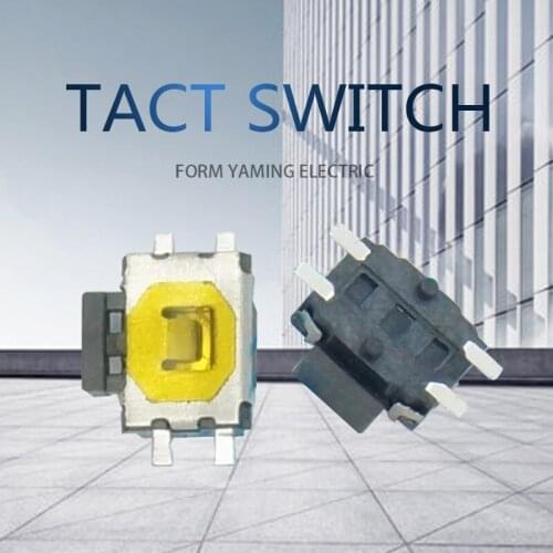 20pcs Touch Tact Switch Side Key Four Foot 4 Pins Patch Pad Pasting Button Switches