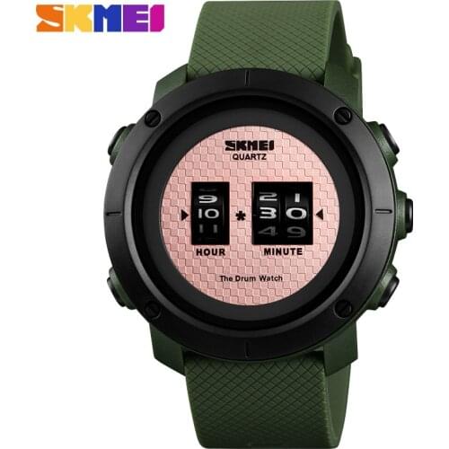 SKMEI Outdoor Men Watch Digital Sports Watches 50M Waterproof Digital Display Wristwatch Male Clock relogio masculino
