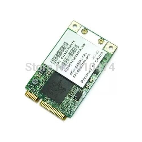 SSEA for Broadcom BCM4311 MINI PCI-E 802.11b/g Wlan WIFI Wireless Card for HP V3000 DV6000 DV9000 407159-002