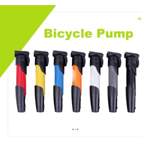 Mini Portable Bicycle Air Pump High-strength Bike Tire Inflator Super Light Accessories MTB Road Bike Cycling Pump