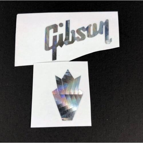Waterslide 0.1 mm thick GiB Crown Decal Sticker Guitar Peghead Logo 40*21 mm