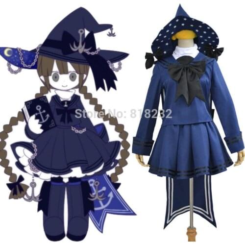 Wadanohara And The Great Blue Sea Sailor Suit Tops Skirt Uniform Outfits Anime Games Cosplay Costumes