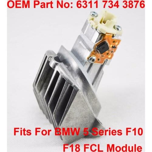 1PCS F10 F18 LCI Daytime Driving Angel Eye Light DRL LED Maker OEM Part Number 63117343876 Fits For BMW 5 Series F10 F18 14-16