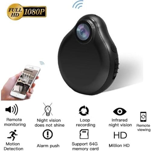 1080P Wifi Mini Camera Espia Magnetic Body Camcorder Night Vision Motion Sensor H.264 HD Video Micro Cam Support TF Card