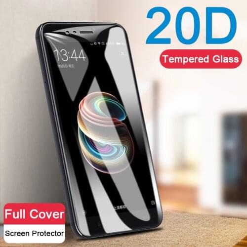 20D tempered glass for Xiaomi Mi 5X 5C 5S screen protector on Redmi Note 5 Pro 5A 5 Plus Mi5 X C S Mi5x Mi5s 9H protective film